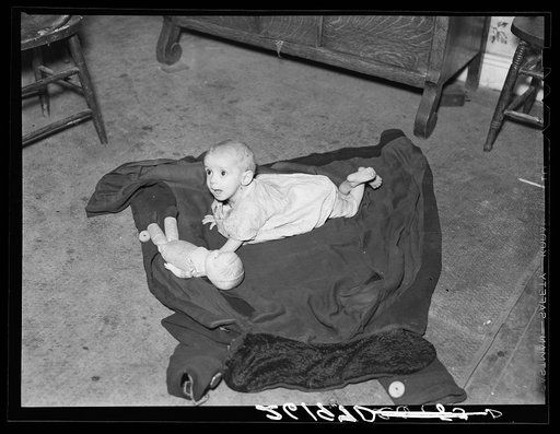 Baby of Ralph Wallace, farmer. Oswego County, New York