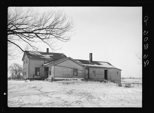 Daniel Sampson's home. Jefferson County, New York