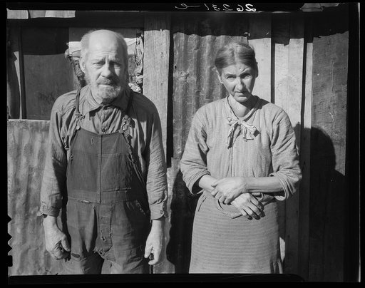 Wolly Bittinger and wife. Garrett County, Maryland