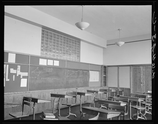 Classroom at Greenbelt, Maryland, school