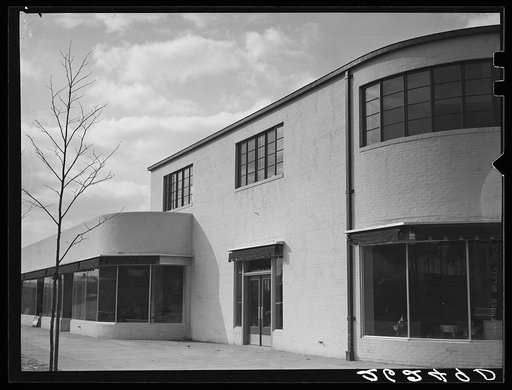 Store buildings. Greenbelt, Maryland