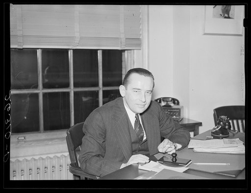 Washington, D.C. Milo Perkins, assistant administrator, FSA (Farm Security Administration)