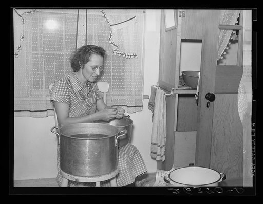 Wife of resettled farmer. Wabash Farms, Indiana