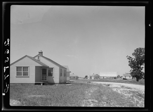 Part-time farming units. Loogootee, Wabash Farms, Indiana