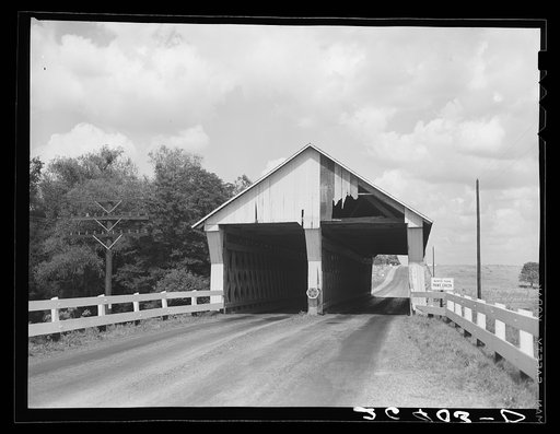 Covered bridge. Ross County, Ohio