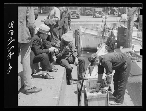 Fishermen near the wharves. Washington, D.C.