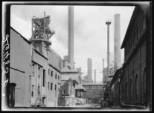 Steel mill. Pittsburgh, Pennsylvania