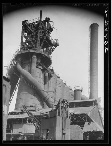 Steel mill. Pittsburgh, Pennsylvania