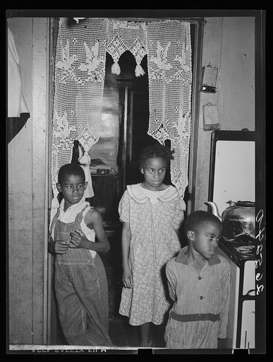 Steel worker's children. Midland, Pennsylvania
