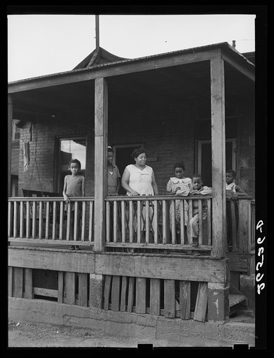 Midland, Pennsylvania. Steel worker's family