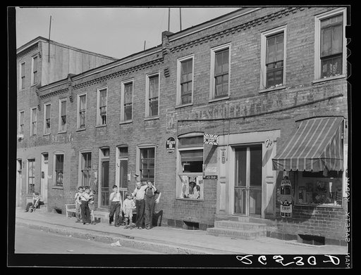 Housing conditions in Ambridge, Pennsylvania. Home of the American Bridge Company