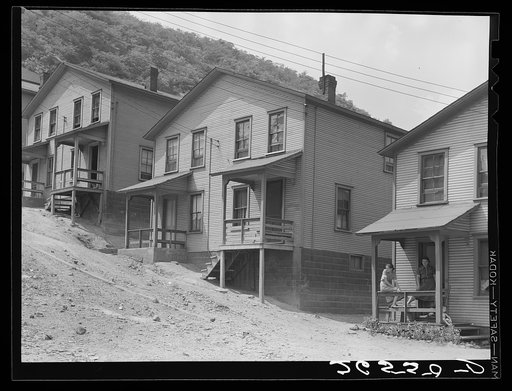Steel workers' homes. Aliquippa, Pennsylvania