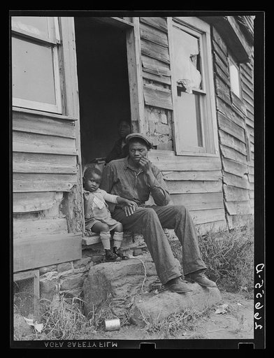 Tenant farmer and son. Camden County, New Jersey