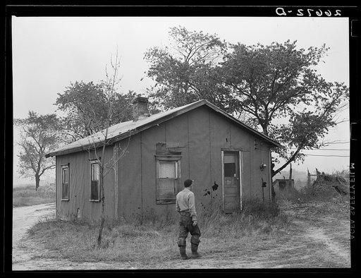 Home of agricultural worker. Burlington County, New Jersey