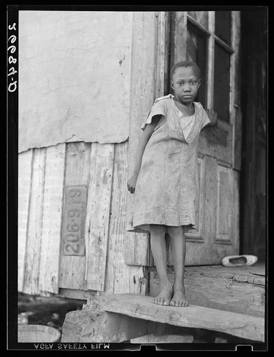 Farm laborer's daughter. "Eighty Acres," Glassboro, New Jersey