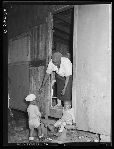 Potato picker's wife and children. Monmouth County, New Jersey