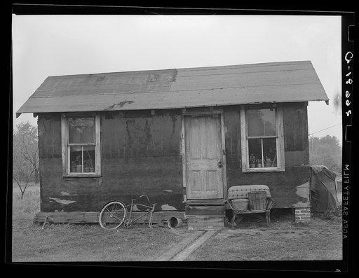 Home of agricultural worker. Burlington County, New Jersey