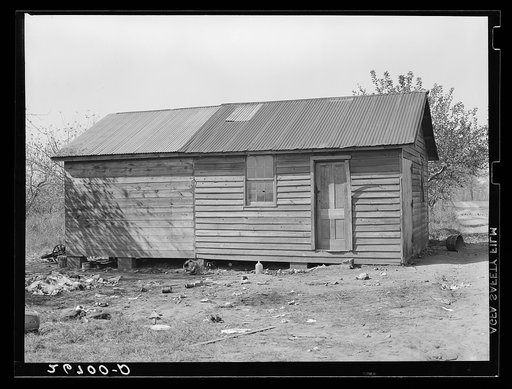 Shack in which potato pickers are housed. Monmouth County, New Jersey