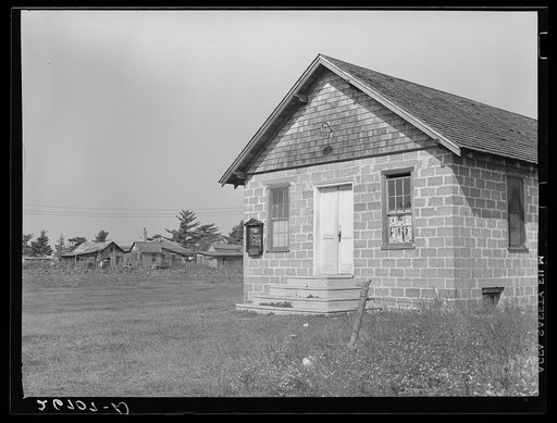 Church at "Eighty Acres." Glassboro, New Jersey