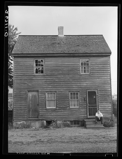 Inadequate housing forces mill workers to pay high rent for shacks like this. Millville, New Jersey