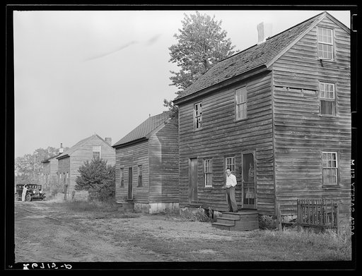 Homes of mill workers. Millville, New Jersey