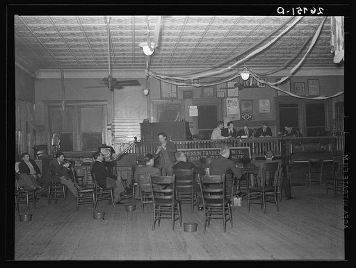 Meeting of UMWA (United Mine Workers of America) local. Herrin, Illinois