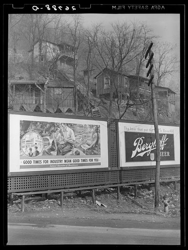 Untitled photo, possibly related to: City limits. Charleston, West Virginia