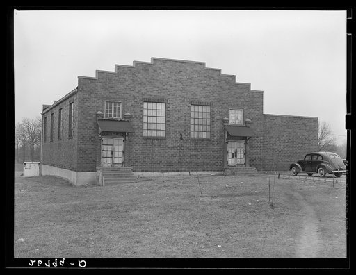 Negro school. Colp, Illinois