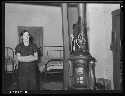 Wife of unemployed coal miner. Zeigler, Illinois