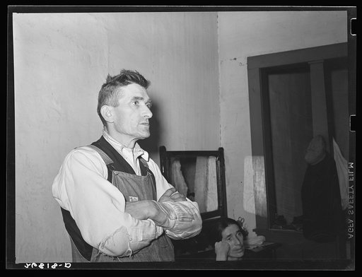 Coal miner who is unemployed because of mechanization of coal mine. Bush, Illinois