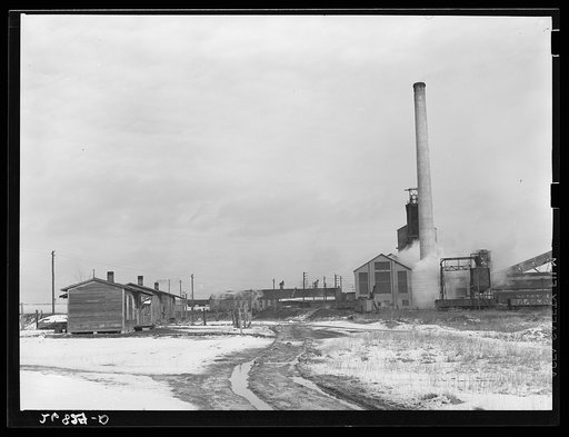 Zeigler number one coal mine. Zeigler, Illinois