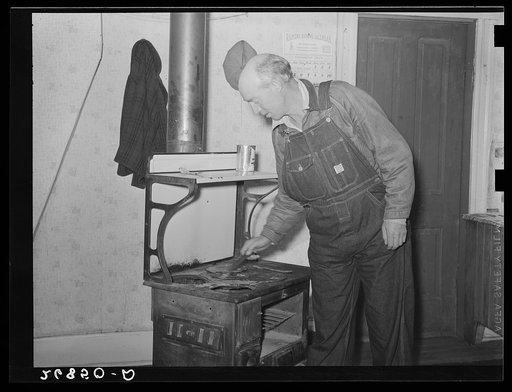 Unemployed coal miner. Bush, Illinois