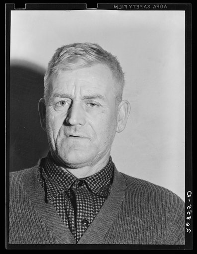 Unemployed miner. Herrin, Illinois (see 26881-D)