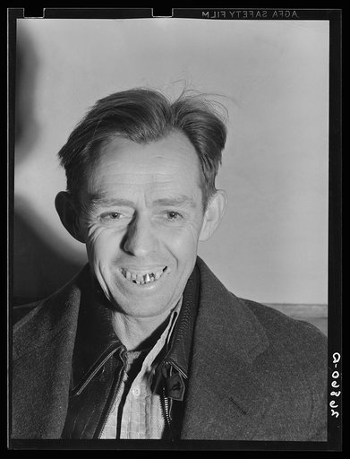 Unemployed miner. Herrin, Illinois (see 26881-D)
