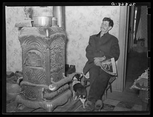 Unemployed mine-worker. Bush, Illinois