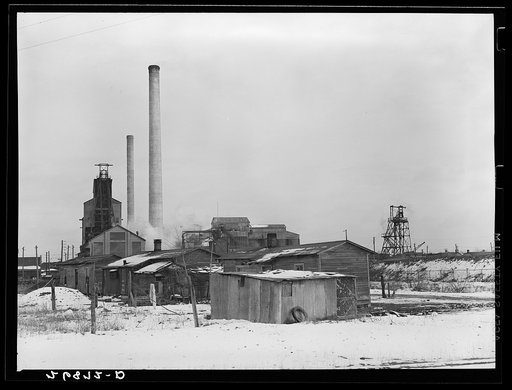 Zeigler number one coal mine. Zeigler, Illinois