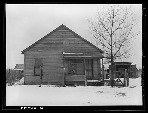 Miner's home. Bush, Illinois