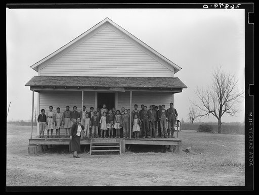 Negro school. Southeast Missouri Farms