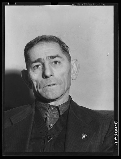 Unemployed miner. Herrin, Illinois (see 26881-D)