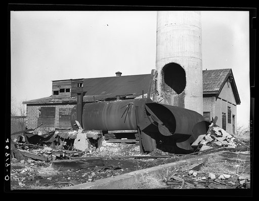 Western Coal Company mine number two--abandoned. Franklin County, Illinois