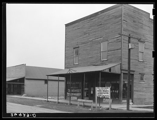 WPA (Works Progress Administration) project. Cambria, Illinois