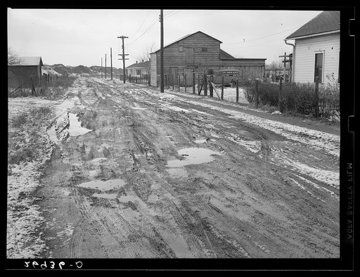 Side street. West Frankfort, Illinois