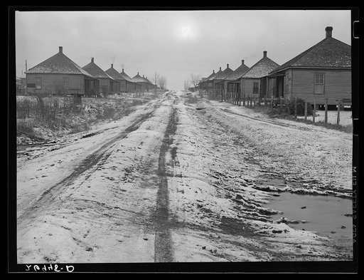 Miners' homes. Freeman Spur, Illinois