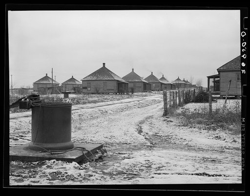 Miners' homes. Freeman Spur, Illinois