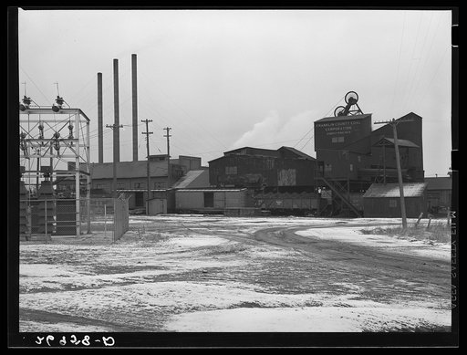 Franklin County Coal Company mine number five. Freeman Spur, Illinois