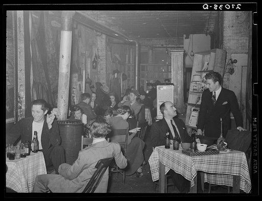 Nightclub along riverfront. Saint Louis, Missouri