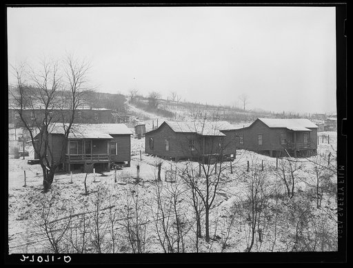 Steel workers' homes. Clarksburg, West Virginia
