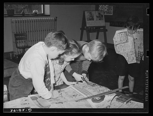 Schoolchildren. Greenbelt, Maryland