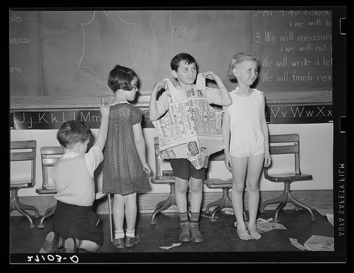 Schoolchildren. Greenbelt, Maryland
