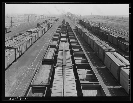 Railroad. Newark, New Jersey